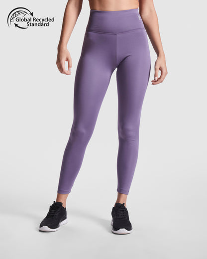 innovateQ Best-Preis-Garantie: Knochelhohe Sportleggings mit breitem Bund BURU LG0397 violett