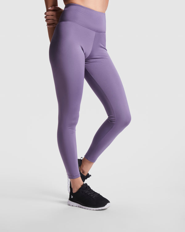 innovateQ Best-Preis-Garantie: Knochelhohe Sportleggings mit breitem Bund BURU LG0397 abstrakto drucken