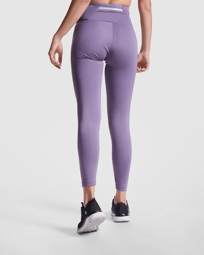 innovateQ Best-Preis-Garantie: Knochelhohe Sportleggings mit breitem Bund BURU LG0397 grüne minze