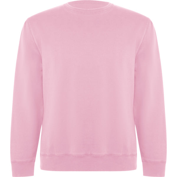 innovateQ Best-Preis-Garantie: Unisex-Sweatshirt aus gekammter Bio-Baumwolle und recyceltem Polyester BATIAN SU1071 rot