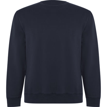 innovateQ Best-Preis-Garantie: Unisex-Sweatshirt aus gekammter Bio-Baumwolle und recyceltem Polyester BATIAN SU1071 rot