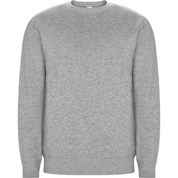 innovateQ Best-Preis-Garantie: Unisex-Sweatshirt aus gekammter Bio-Baumwolle und recyceltem Polyester BATIAN SU1071 rot