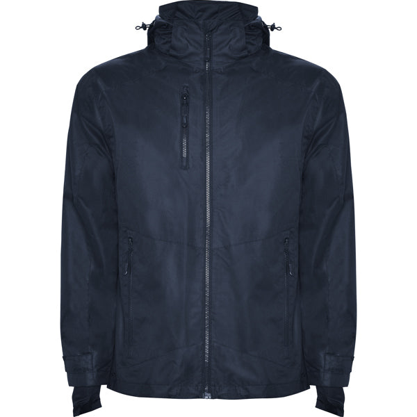 innovateQ Best-Preis-Garantie: Wasser- und winddichte Jacke aus Quatrefoil-Gewebe mit Innenfutter ALASKA CQ1106 marine