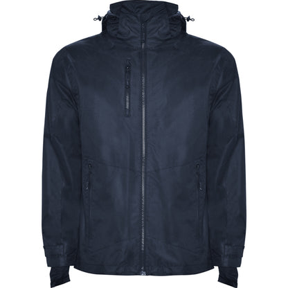 innovateQ Best-Preis-Garantie: Wasser- und winddichte Jacke aus Quatrefoil-Gewebe mit Innenfutter ALASKA CQ1106 marine