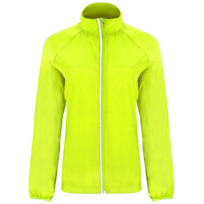 innovateQ Best-Preis-Garantie: Leichter atmungsaktiver WindbreakerKragen mit Nahtabdeckungen GLASGOW WOMAN CV5051 fluor koral