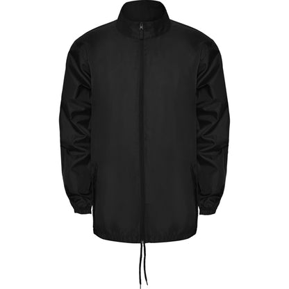 innovateQ Best-Preis-Garantie: Regenjacke mit Stehkragen und herausnehmbarer Kapuze mit verstellbarem Kordelzug ISLAND CB5200 schwarz