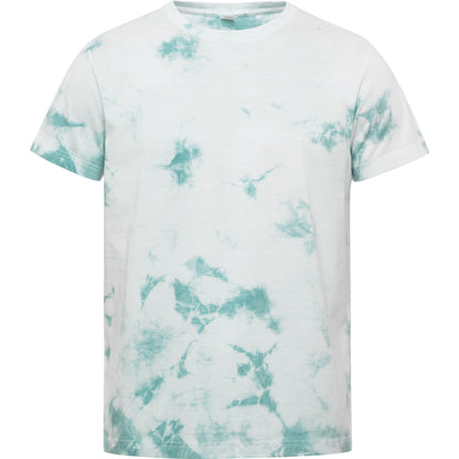 innovateQ Best-Preis-Garantie: Unisex-Kurzarm-T-Shirt mit Tie-Dye-Effekt JOPLIN CA6556 nebelgrün