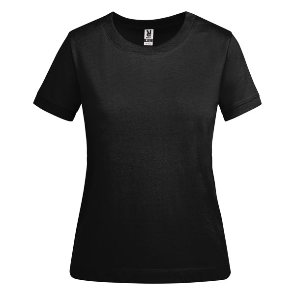 innovateQ Best-Preis-Garantie: Dickes kurzarmeliges Damen-T-Shirt aus Baumwolle VEZA WOMAN CA6563 weiss