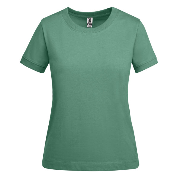 innovateQ Best-Preis-Garantie: Dickes kurzarmeliges Damen-T-Shirt aus Baumwolle VEZA WOMAN CA6563 weiss