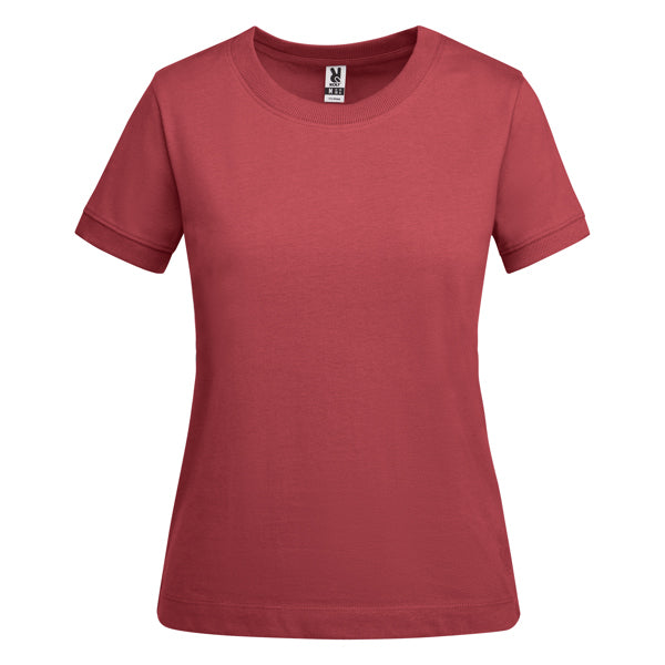 innovateQ Best-Preis-Garantie: Dickes kurzarmeliges Damen-T-Shirt aus Baumwolle VEZA WOMAN CA6563 weiss