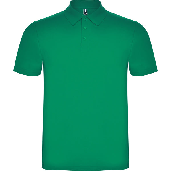 innovateQ Best-Preis-Garantie: Poloshirt kurzarm mit 1x1-Rippkragen AUSTRAL PO6632 kelly grün