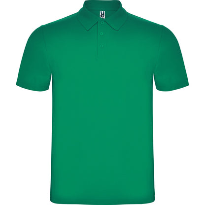 innovateQ Best-Preis-Garantie: Poloshirt kurzarm mit 1x1-Rippkragen AUSTRAL PO6632 kelly grün