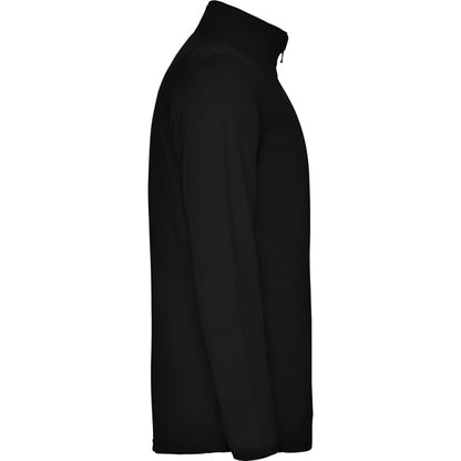 innovateQ Best-Preis-Garantie: Microfleece-Langarm-Pullover mit Half Zip und Kinnschutz HIMALAYA SM1095 schwarz
