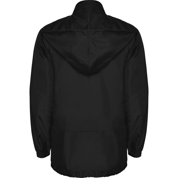 innovateQ Best-Preis-Garantie: Regenjacke mit Stehkragen und herausnehmbarer Kapuze mit verstellbarem Kordelzug ISLAND CB5200 schwarz