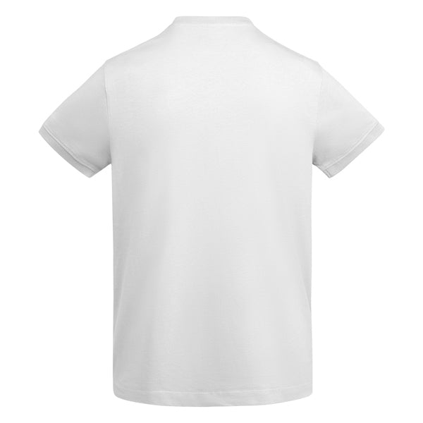 innovateQ Best-Preis-Garantie: Dickes kurzarmeliges Herren-T-Shirt aus Baumwolle VEZA CA6562 violett