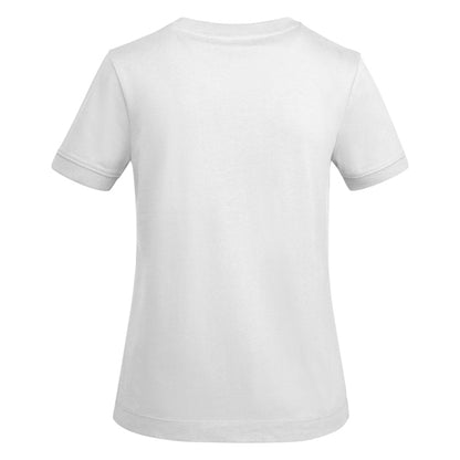 innovateQ Best-Preis-Garantie: Dickes kurzarmeliges Damen-T-Shirt aus Baumwolle VEZA WOMAN CA6563 violett