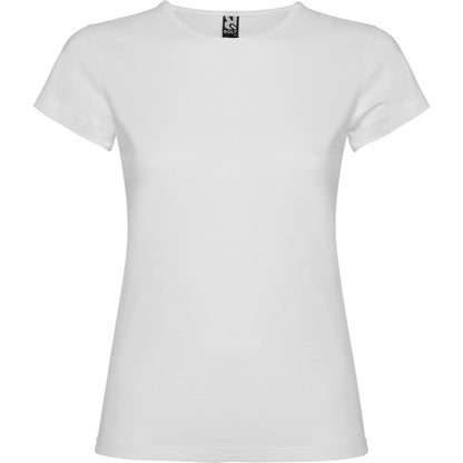 innovateQ Best-Preis-Garantie: Damen T-Shirt mit eingefasstem Rundhalsausschnitt in feinem Rippstrick BALI CA6597 rot