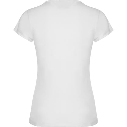 innovateQ Best-Preis-Garantie: Damen T-Shirt mit eingefasstem Rundhalsausschnitt in feinem Rippstrick BALI CA6597 weiss