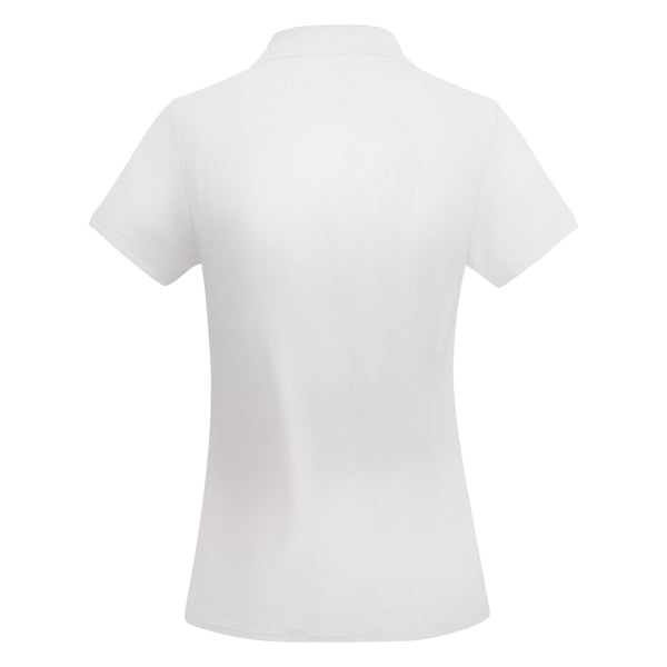 innovateQ Best-Preis-Garantie: Tailliertes Kurzarm-Poloshirt fur Damen aus OCS-zertifizierter Bio-Baumwolle PRINCE WOMAN PO6618 heidegrau