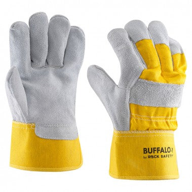 Best-Preis-Garantie:  Handschuhe für Verladearbeiten mit gespalteter Rindlederhandfläche BUFFALO-Y