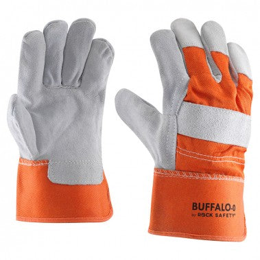 Best-Preis-Garantie:  Handschuhe für Verladearbeiten mit gespalteter Rindlederhandfläche BUFFALO-O