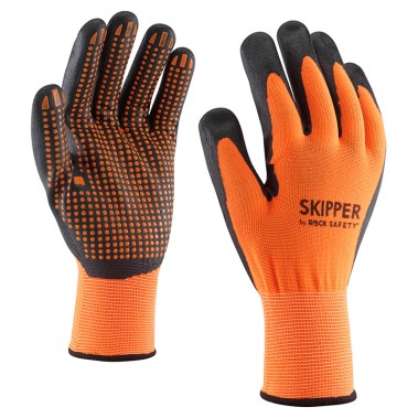 Best-Preis-Garantie:  Polyester/Spandex Montagehandschuh mit Nitrilschaum beschichteter Handfläche SKIPPER