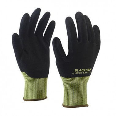 Best-Preis-Garantie:  Nylon/Spandex Montagehandschuhe mit Nitrilschaum beschichteter Handfläche BLACKGRIP