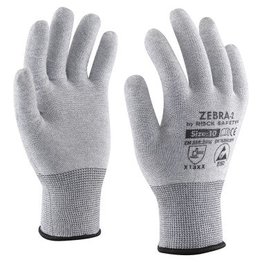 Best-Preis-Garantie:  Kohlefaser ESD Handschuhe ohne Beschichtung ZEBRA-2