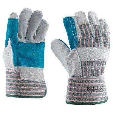 Best-Preis-Garantie:  Handschuhe für Verladearbeiten mit gespalteter Rindlederhandfläche BULL-GB